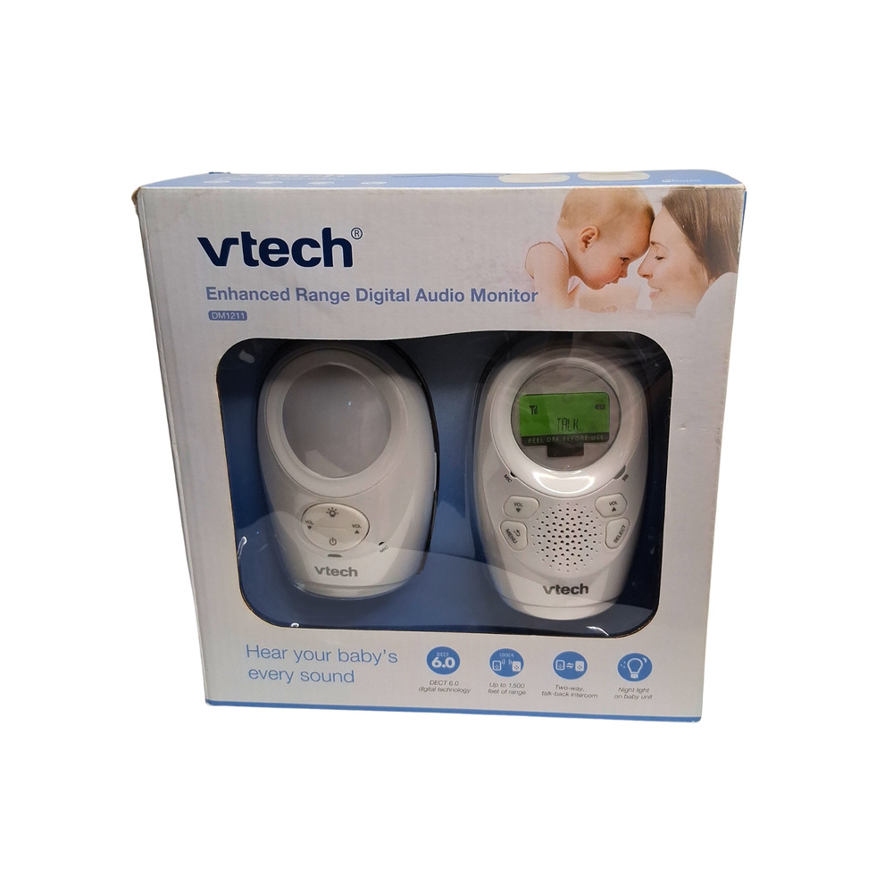 VTech Enhanced Range Digital Audio Baby Monitor 1500 ft Long Range Clear Sound